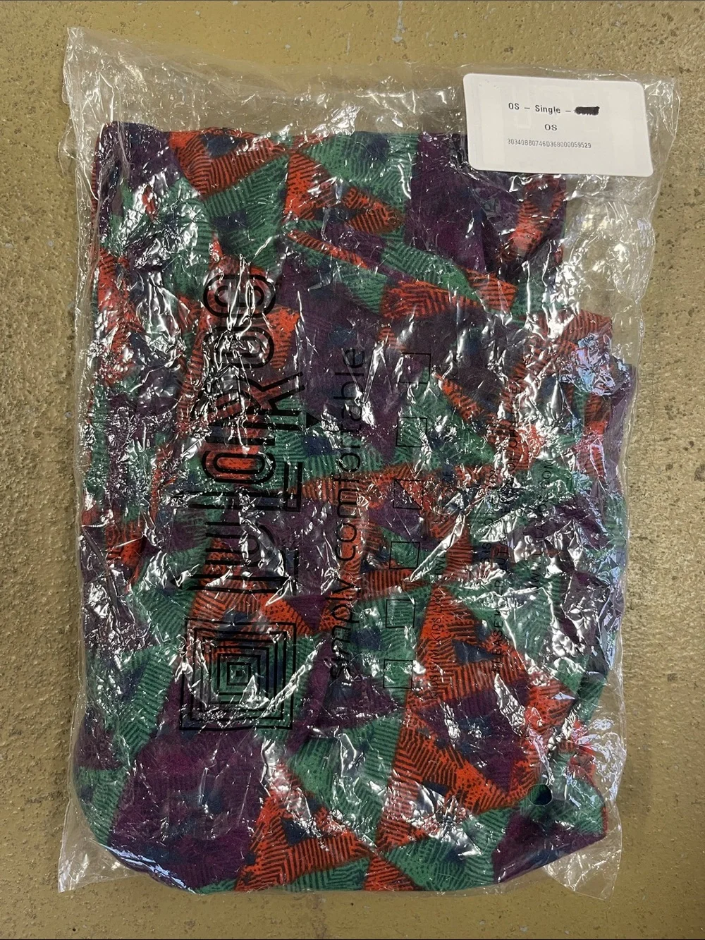 LuLaRoe New OS One Size Geometric Leggings NWT